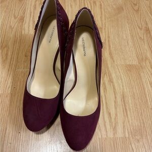 Liz Claiborne Deep Burgundy Heels